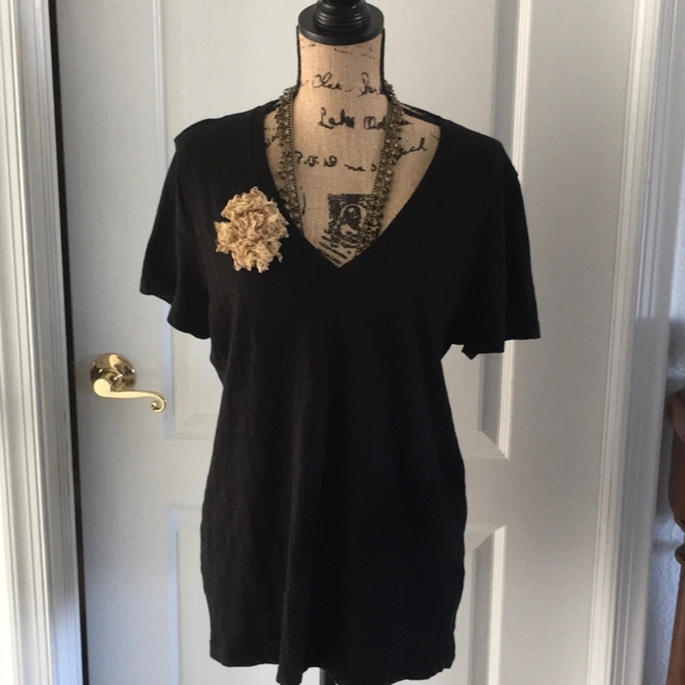 J.Crew v-neck tee - XL